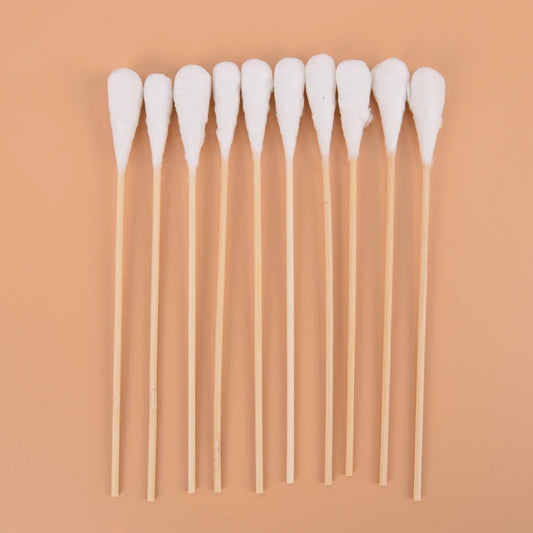 20pcs Women Beauty Makeup Cotton Swab Cotton Buds Make Up Wood Sticks Nose Ears
