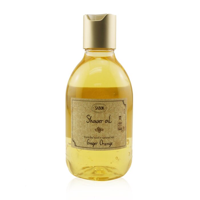 SABON - Shower Oil - Ginger Orange (Plastic Bottle)