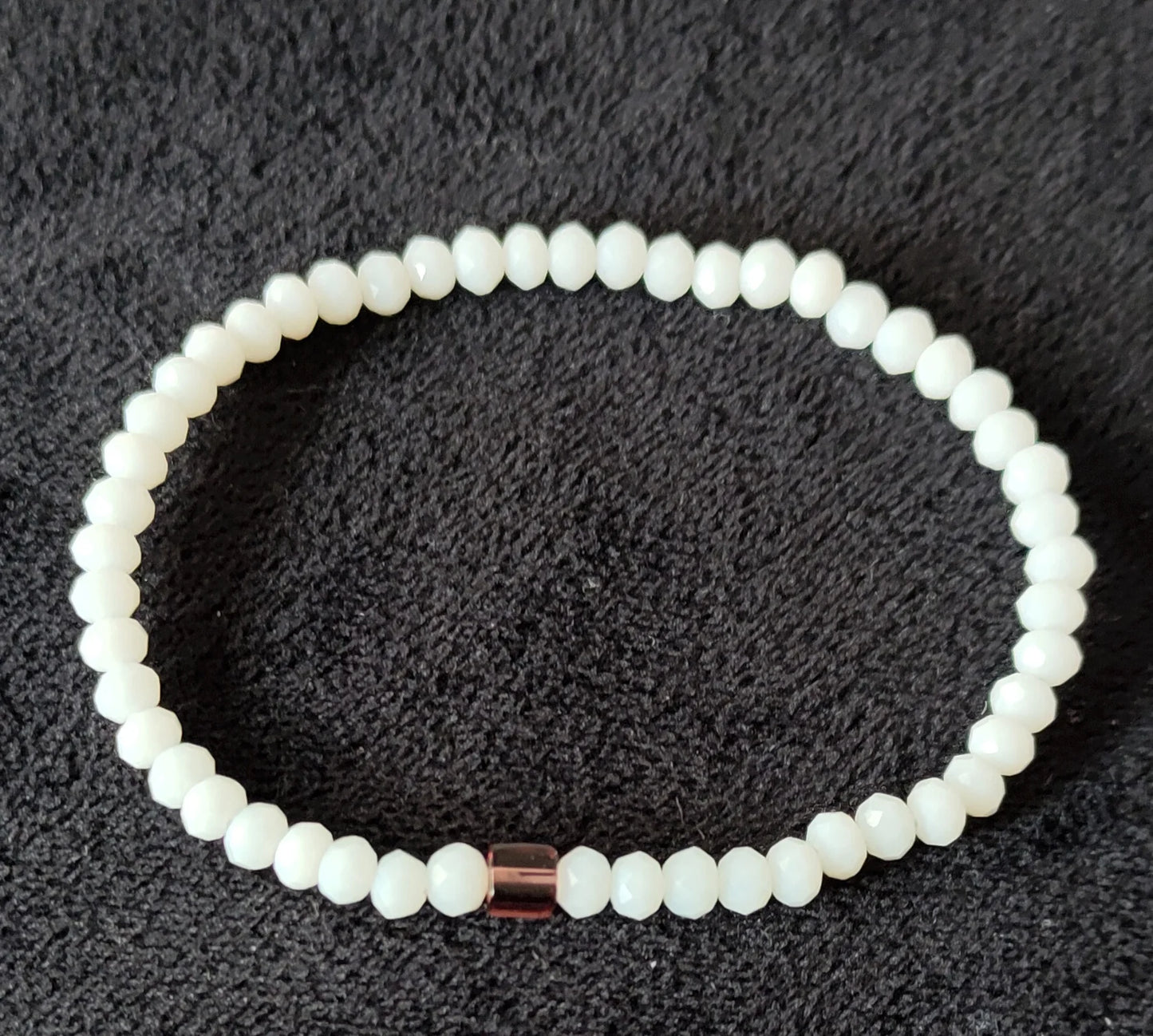 Miasol Colorful New Arrived Style Glass Crystal Beaded Rope Distance Bracelet