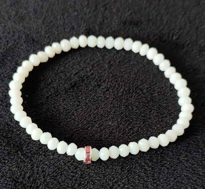 Miasol Colorful New Arrived Style Glass Crystal Beaded Rope Distance Bracelet